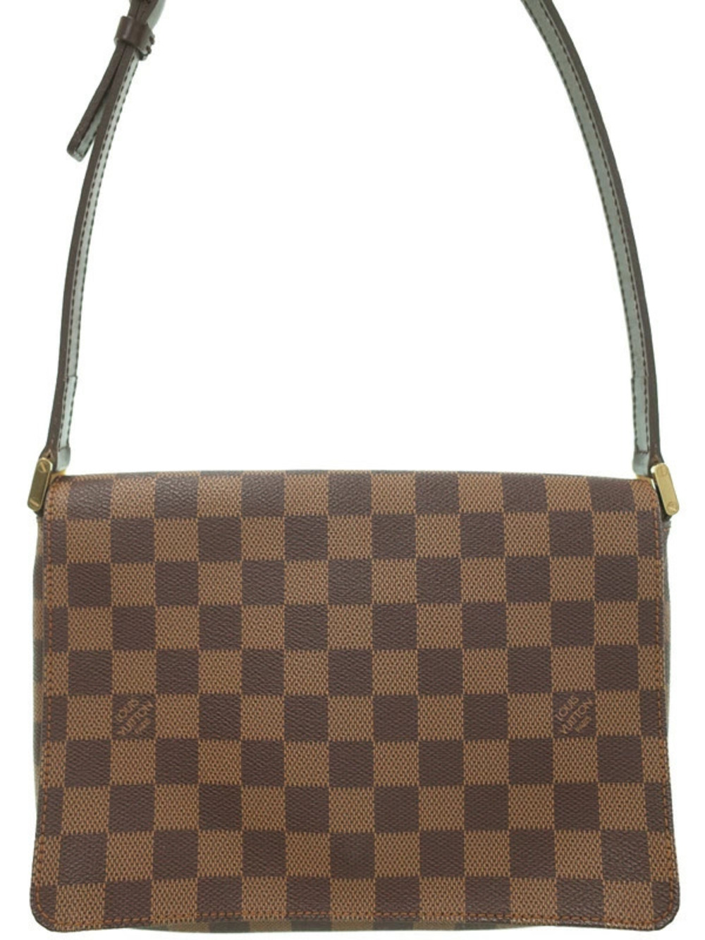 Louis Vuitton Damier Musette Tango Shoulder Bag